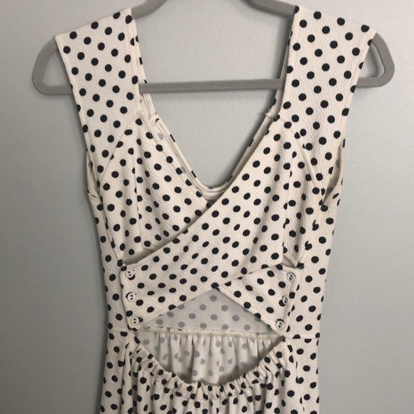 Anthropologie Polka Dot Dress - Picture 3 of 5